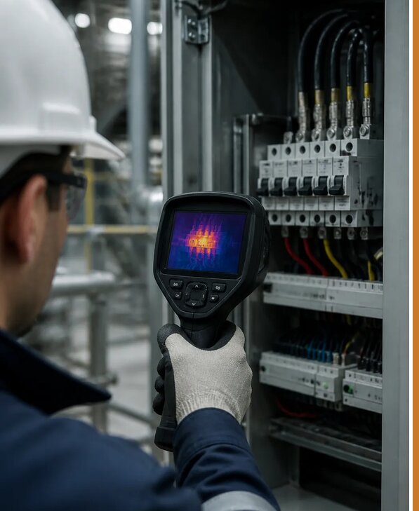 Тепловой контроль оборудования в Кореновске для безопасности работ